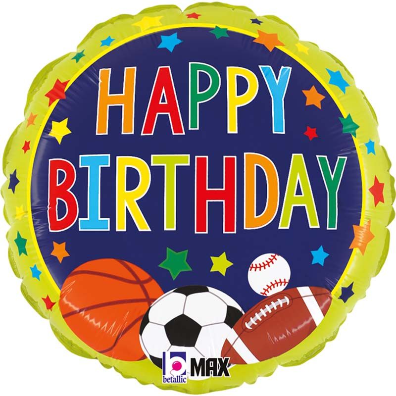 18in MULTI-SPORTS BIRTHDAY