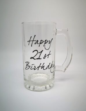 21st Birthday Beer Tankard