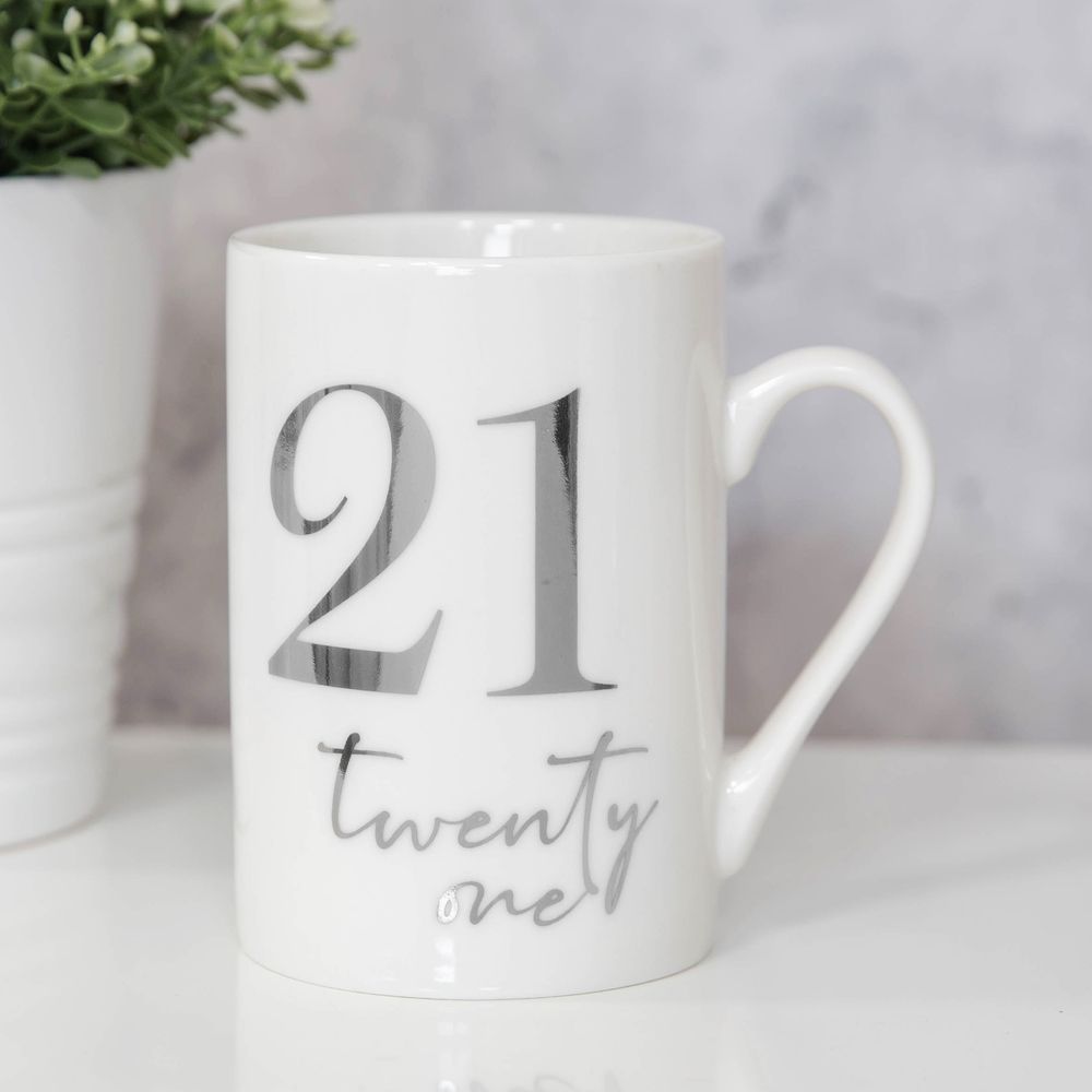 21st Birthday Milestones Mug
