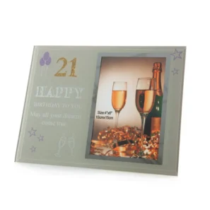 21st Photo Frame Birthday 23x18cm