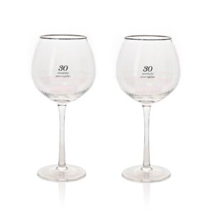 30th Anniversary Gin Glass Set