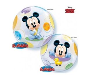 Baby Boy Mickey Bubble Balloon