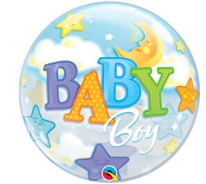 Baby Boy Star Bubble Balloon