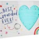 Best Grandad Ever Ceramic Photo Frame