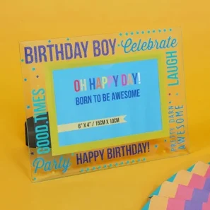 Birthday Boy Photo Frame