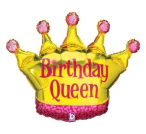 Birthday Queen Large Shape