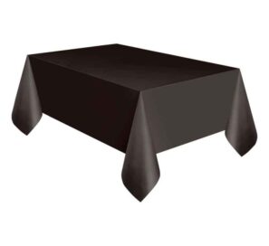 Black Rectangle Table Cover 1.37M X 2.74M