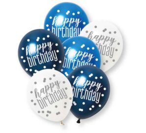 Blue Happy Birthday