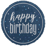 Blue Happy Birthday