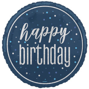 Blue Happy Birthday