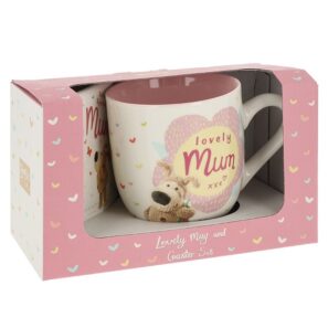 Boofle Female Mug & Coaster Set Mum