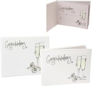 Congratulations Wedding Day Guest Book
