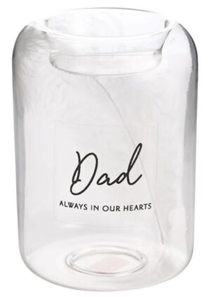 Dad Feather Tealight Holder