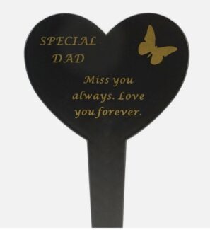 Dad Heart Stake