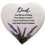 Dad Heart Stone