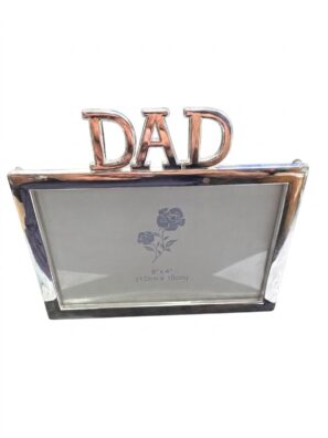 Dad Letter Shiny Frame