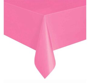 Dark Pink Rectangle Table Cover 1.37M X 2.74M