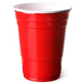 EXTRA VALUE PARTY CUP RED 16 OZ 6 PACK
