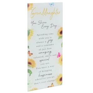 Embrace Sentiment Plaque Grandaughter