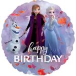 Frozen Happy Birthday Foil Balloon