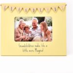 Grandkids Photo Frame Wooden Bunting 6 X 4