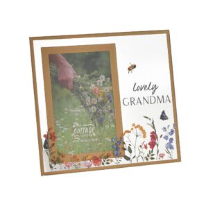 Grandma The Cottage Garden Glass Frame 4 x 6