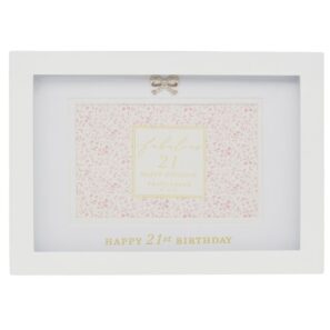 HAPPY 21ST BIRTHDAY FRAME 4X6
