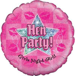 Hen Party Foil Balloon