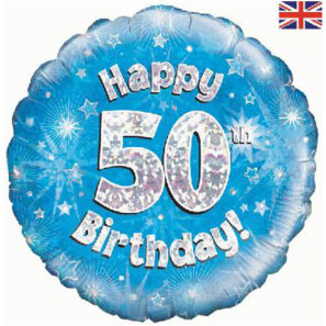 Happy 50th birthday blue
