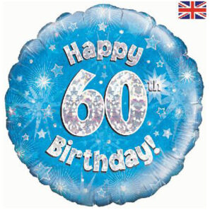 Happy 60th birthday blue