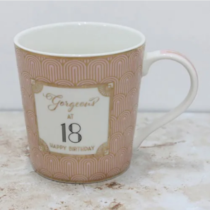 Happy Birthday Gorgeous Mug 18th