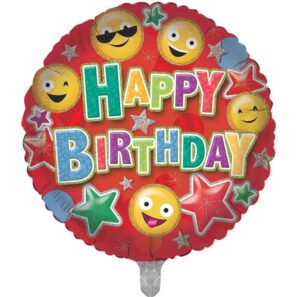 Happy Birthday Smiley Face