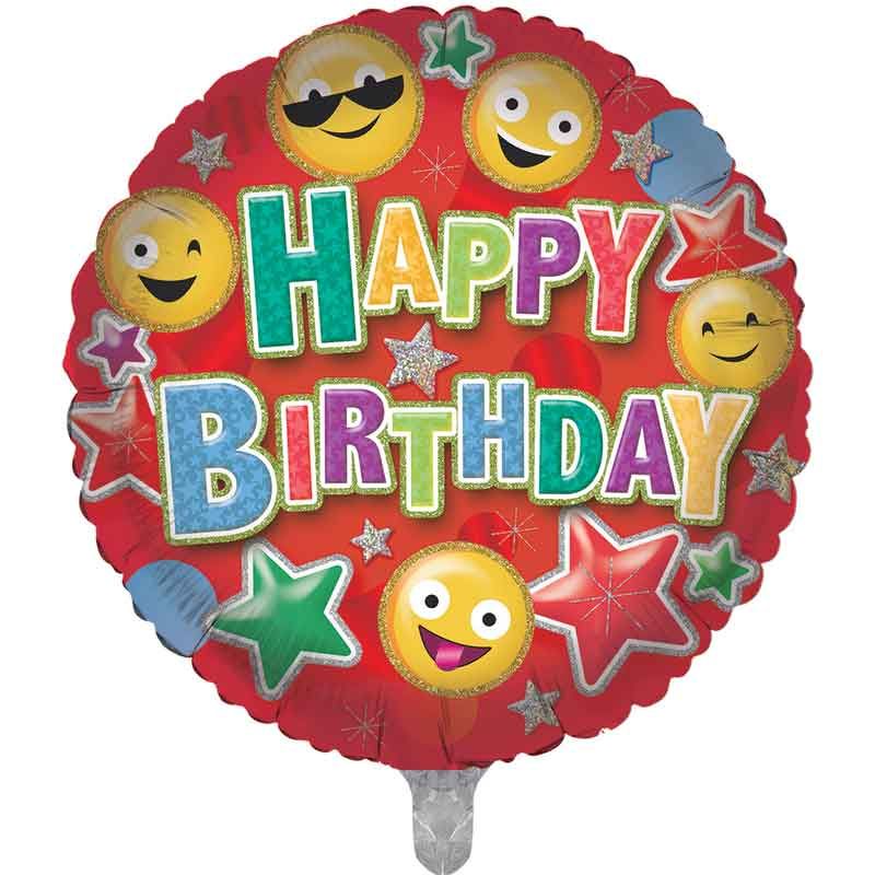 Happy Birthday Smiley Face