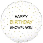 Happy Birthday Snowflake
