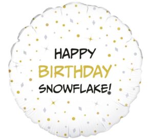Happy Birthday Snowflake
