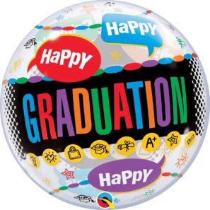 Happy Graduation Bubble Balloon