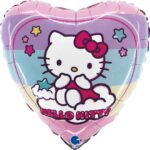 Heart Hello Kitty Foil Balloon