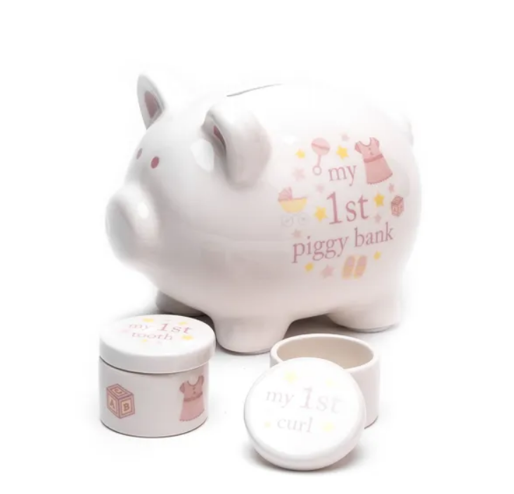 Hello Baby Piggy Box Set 'Baby Girl'