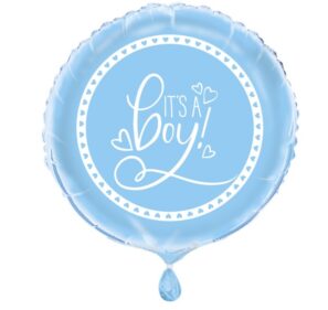 It's A Boy Foil Balloon