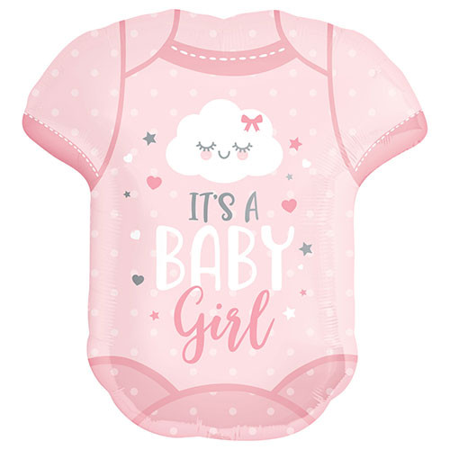 Its a Girl Baby Grow Shape Balloon