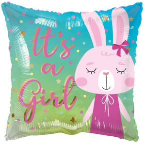 Its a Girl Square Shape