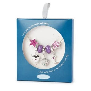Me to You Love you to the Moon and Back Beaded Bracelet