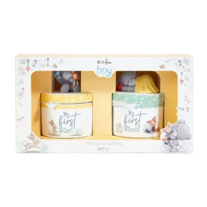 Me to You Tiny Tatty Teddy New Baby Gift First Tooth and First Curl Pots