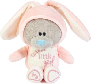 M4 New Baby Girl Plush Bear Me to You In Bunny Onesie