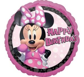 Minnie Mouse Happy Birthday Foil Balloon