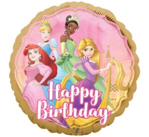 Multi Princess Birthday Balloon