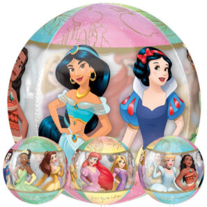 Multi Princess Orbz Balloon