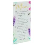 Mum Embrace Sentiment Plaque