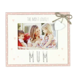 Mum Sentiment Wooden Photo Frame