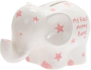 My First Elephant Bank Pink